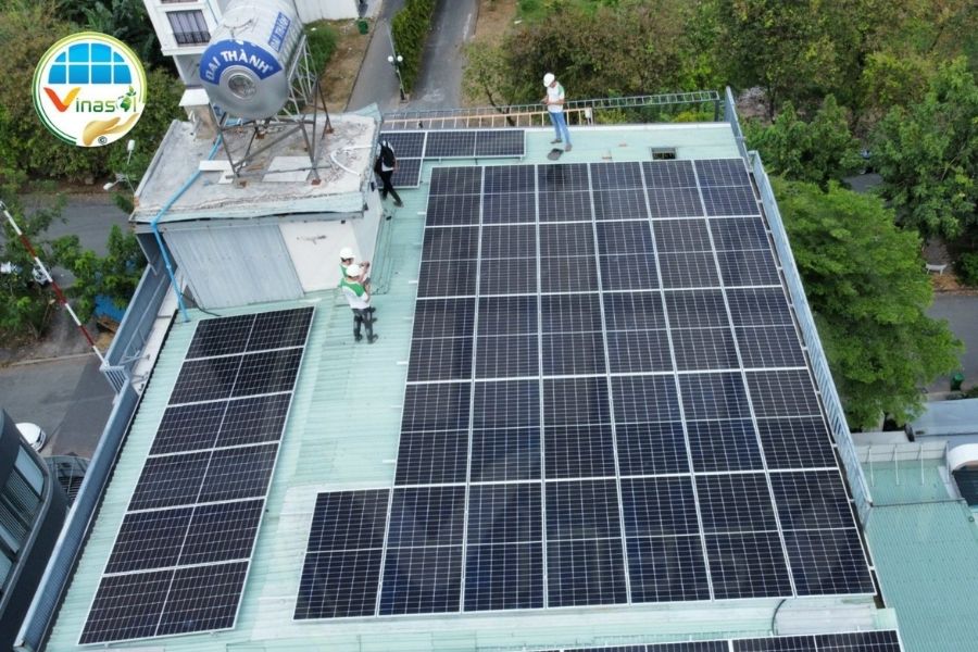 Vinasol cung cấp Tấm năng lượng mặt trời cho dự án 