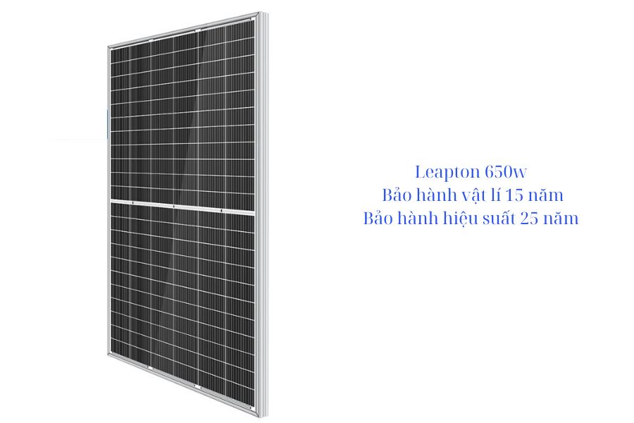 Tấm pin năng lượng mặt trời Leapton hãng Nhật