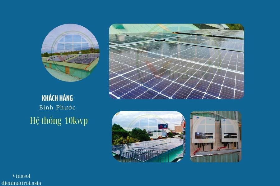 Giá hệ thống pin năng lượng mặt trời 10kw ongrid 