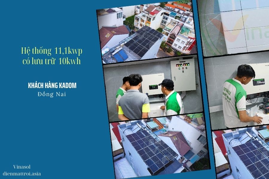 Giá hệ thống pin năng lượng mặt trời 10kw Đồng Nai