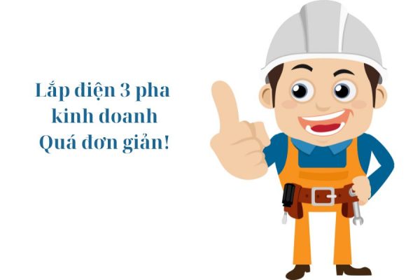 Chi phí lắp điện 3 pha kinh doanh hiệu quả